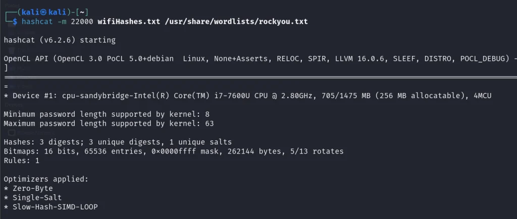 أداة Hashcat