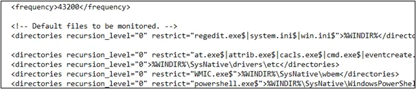 ملف تكوين ossec.conf في Windows.webp